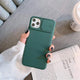 PC2923 For iPhone 11 Slide Camera Protection Phone Case For iPhone 11 Pro Max XR XS Max X 8 7 6 6S Plus 11 Pro Matte Cover Soft
