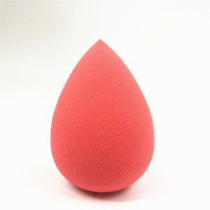 Oiko Store  Tomato red 1pcs Cosmetic Puff Powder Puff Smooth Women's Makeup Foundation Sponge Beauty to Make Up Tools Accessories Water-drop Shape