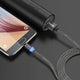 TOPK AM17 1M LED Magnetic USB Cable for iPhone Xs Max 8 7 6 & USB Type C Cable & Micro USB Cable for Samsung Xiaomi LG USB C