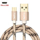 TOPK Micro USB Cable 2.4A Fast Data Sync Charging Cable For Samsung Huawei Xiaomi LG Andriod Microusb Mobile Phone Cables
