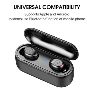 TWS Bluetooth Earphones 5.0 Wireless with Headphones Charge Box Sports Headset Ear Buds with Dual Microphone for IPhone /Android