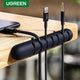 Ugreen Cable Organizer Silicone USB Cable Winder Flexible Cable Management Clips Cable Holder For Mouse Headphone Earphone