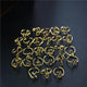 Unisex Gold Silver Color A-Z 26 Letters Initial Name Rings for Women Men Geometric Alloy Creative Finger Rings Jewelry Wholesale