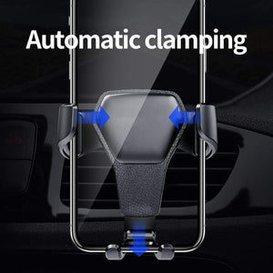 Universal Car Phone Holder For Phone In Car Air Vent Mount Stand No Magnetic Mobile Holder For iPhone Smartphone Gravity Bracket