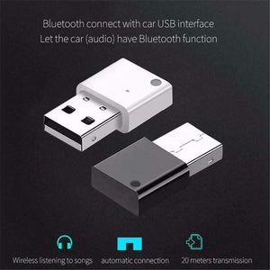 USB Bluetooth Adapter Dongle  Aux Audio Bluetooth 4.0 4.2 5.0 Speaker Music Receiver For Car Radio Amplifier Multimedia