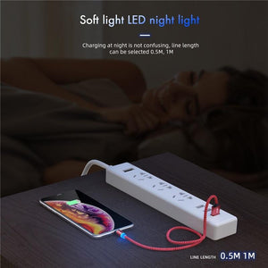 USLION Magnetic Micro USB Cable Fast Charging USB Type C Cable Magnet Charger Data Charge Cable Cord For Iphone 7 Samsung Xiaomi