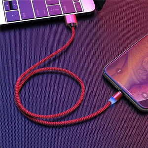 USLION Magnetic Micro USB Cable Fast Charging USB Type C Cable Magnet Charger Data Charge Cable Cord For Iphone 7 Samsung Xiaomi