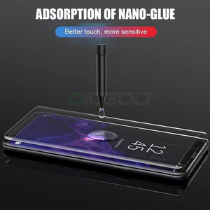 UV Tempered Glass For Samsung Galaxy S9 S8 S10 Plus Note 8 9 10 100D Full Liquid Screen Protector For Samsung S8 S7 Edge Glass