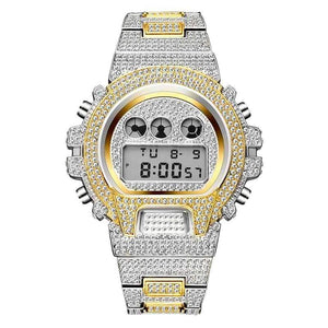 New MISSFOX G Style Shock Mens Watches Top Brand Luxury Digital Watch Men Diamond Male Clock Xfcs Classic Hip Hop Iced Out Watch