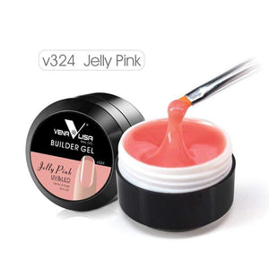 2020 New Products Wholesale Nail Gel CANNI Nail Extension Gels Thick Builder Gel Natural Camouflage UV Gel 15ml manicure led
