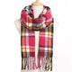 [VIANOSI] 2019 Plaid Winter Scarf Women Warm Foulard Solid Scarves Fashion Casual Scarfs Cashmere Bufandas Hombre