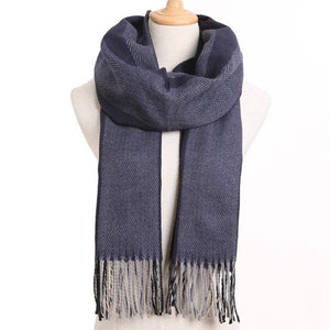 [VIANOSI] 2019 Plaid Winter Scarf Women Warm Foulard Solid Scarves Fashion Casual Scarfs Cashmere Bufandas Hombre