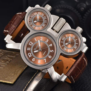 Oiko Store watch Brown Men's Watch Oulm Unique