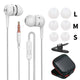 VPB S12 Sport Earphone wholesale Wired Super Bass 3.5mm Crack Colorful Headset Earbud with Microphone Hands Free for Samsung
