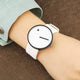 2019 Minimalist style creative wristwatches BGG black & white new design Dot and Line simple stylish quartz fashion watches gift