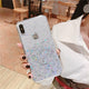 Heyytle Glitter Bling Sequins Case For iphone 8 7 Plus 6 6s Epoxy Star Transparent Case For iphone X XR XS MAX 10 Soft TPU Cover