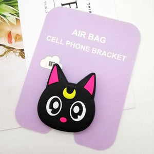 Wholesale Socket Universal Mobile Phone Stretch Bracket Cartoon Air Bag Phone Expanding Phone Stand Finger Car Phone Holder