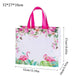 Women Reusable Shopping Bag Large Capacity Canvas  Travel Storage Bags Laser Glitter Female Handbag Grocery Canvas Tote Eco Bag