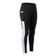 Oiko Store women's leggings black with white / S Women Leggings With Pocket Reflector