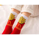 Women Socks Funny Cute Cartoon Fruits Banana Avocado Lemon Egg Cookie Donuts Food Happy Japanese Harajuku skateboard  Socks