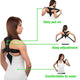 Oiko Store  YOSYO Brace Support Belt Adjustable Back Posture Corrector Clavicle Spine Back Shoulder Lumbar Posture Correction