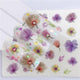 Oiko Store  YZW-3047 YZWLE Flower Series  Nail Art Water Transfer Stickers Full Wraps Deer/Lavender Nail Tips DIY