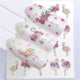 Oiko Store  YZW-3079 YZWLE Flower Series  Nail Art Water Transfer Stickers Full Wraps Deer/Lavender Nail Tips DIY