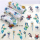 Oiko Store  YZW-3144 YZWLE Flower Series  Nail Art Water Transfer Stickers Full Wraps Deer/Lavender Nail Tips DIY