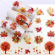 YWK 1 PC Halloween Nail Sticker Water Self Adhesive Nail Art Tattoo Big Lips/palms Decals for DIY Decor Wraps