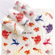 Oiko Store  YZW-3181 YZWLE Flower Series  Nail Art Water Transfer Stickers Full Wraps Deer/Lavender Nail Tips DIY