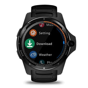 Oiko Store  Zeblaze THOR 5 Dual Chipset Technology 4G LTE Global Bands 800w Front-facing Camera 2+16G WIFI GPS 1.39' AMOLED Smart Watch Phone