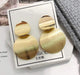 2019 New Fashion Stud Earrings For Women Golden Color Round Ball Geometric Earrings For Party Wedding Gift Wholesale Ear Jewelry