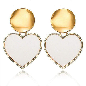 2019 New Fashion Stud Earrings For Women Golden Color Round Ball Geometric Earrings For Party Wedding Gift Wholesale Ear Jewelry