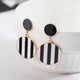 2019 New Fashion Stud Earrings For Women Golden Color Round Ball Geometric Earrings For Party Wedding Gift Wholesale Ear Jewelry