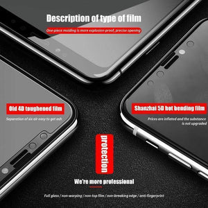 Oiko Store  ZNP 5D Screen Protector Tempered Glass For Xiaomi Redmi Note 7 5 8 Pro Redmi 4X 7A 7 Protective Glass For Redmi 5 Plus k20 Film