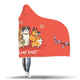 wc-fulfillment Hooded Blanket Awesome "I love Dogs" Hooded Blanket