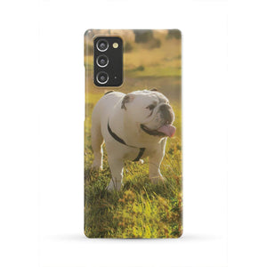 wc-fulfillment Phone Case Samsung Galaxy Note 20 PERSONALIZED Bulldog Phone Case