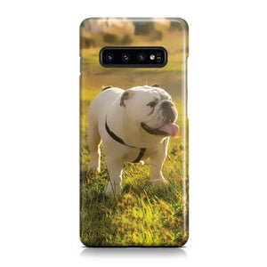 wc-fulfillment Phone Case Samsung Galaxy S10 Plus PERSONALIZED Bulldog Phone Case
